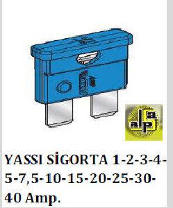 SİGORTA-BIÇAK (x100) 5 AMP   BEJ - MTA-M0600410