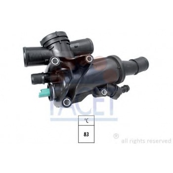 TERMOSTAT GOVDESI KOMPLE P307 P407 P508 P308 P607 C4 C5 II JUMPY III EXPERT III C5 III DW10BTED4 () - FACET 7.8748