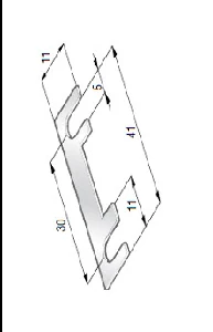 Unıversal Saç Levha Sigorta-60 Amp. - Mta-M0200301
