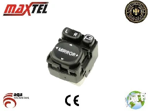 Unıversal Ayna Ayar Düğmesi Volkswagen Avensis-Camry-Corolla- Hilux-L.cruıser-Prius-Rav4 II-Yarıs A.katlamalı - Maxtel-16610040