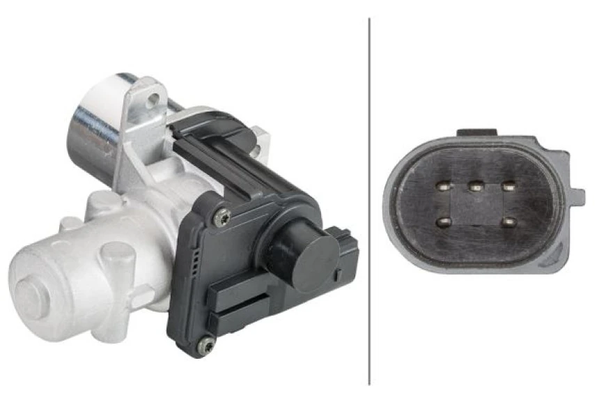 Renault Egr Valfı Note Qashqaı Megane II III Clio II III Duster Sandero Fluence Kangoo Lodgy Logan Scenic II - Hella 6nu010171-741