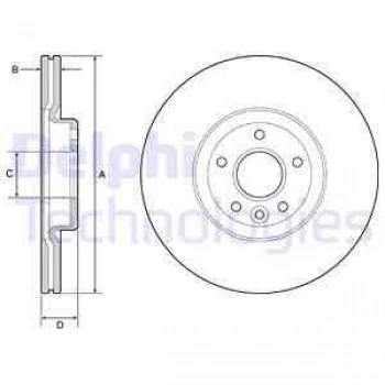 Ford On Fren Aynası Connect 12 /> Focus II Sw 05>11 Focus III 2,0 Ecoboost 12>15 Kuga Dizel 12>14 Volvo V - Delphi Bg4056c