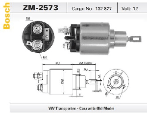 MARŞ OTOMATİĞİ-12V VOLKSWAGEN TRANSPORTER / CARAVELLE ESKI MODEL - ZM-2573