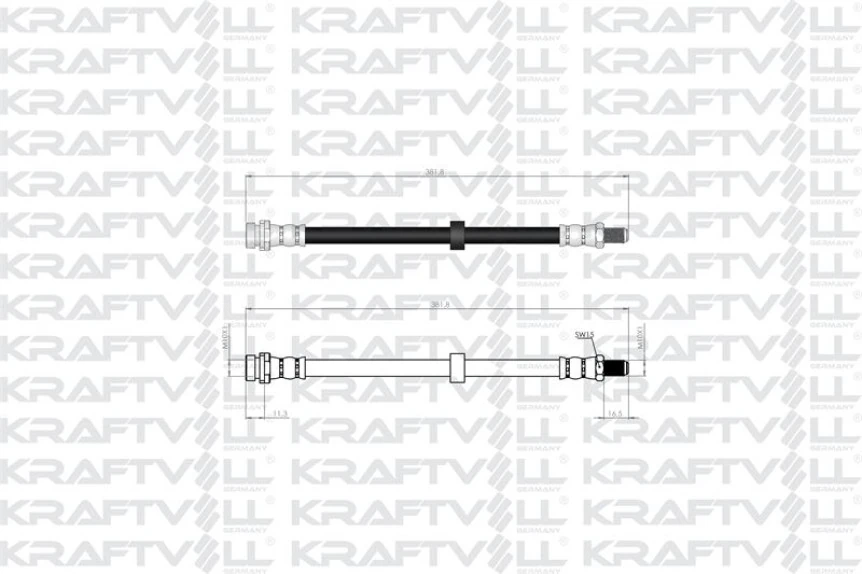 Ford Arka Fren Hortumu (sag / Sol) Connect 1,8tdci 02 /> - Kraftvoll 07080051