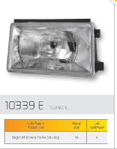 DOĞAN 88 KOMPLE FAR H4 SOL (43t)   (4) - FARBA-10339E