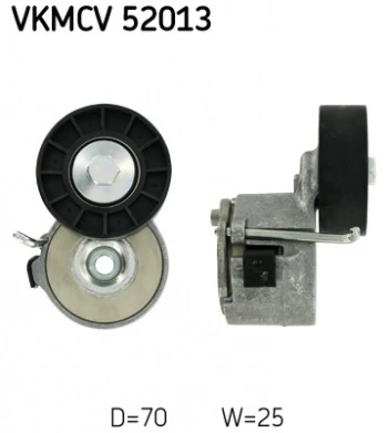 İveco Ticarı Alternator Gergi Rulmanı (komple) İveco Daıly IV V Ducato 3,0 F1c 06> - Skf Vkmcv 52013