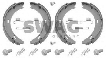 MERCEDES FREN BALATASI ARKA (PARK FRENI PABUCU) W168 97>04 W169 04>12 W245 05>11 VANEO 414 02>05 W203 00>07 C - SWAG 10902100