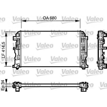 MOTOR SU RADYATORU MERCEDES SPRINTER 906 06>18 - VALEO 734929