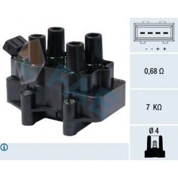 ATESLEME BOBINI VECTRA B ASTRA F OMEGA B VECTRA A X20XEV X18XE - FAE 80223