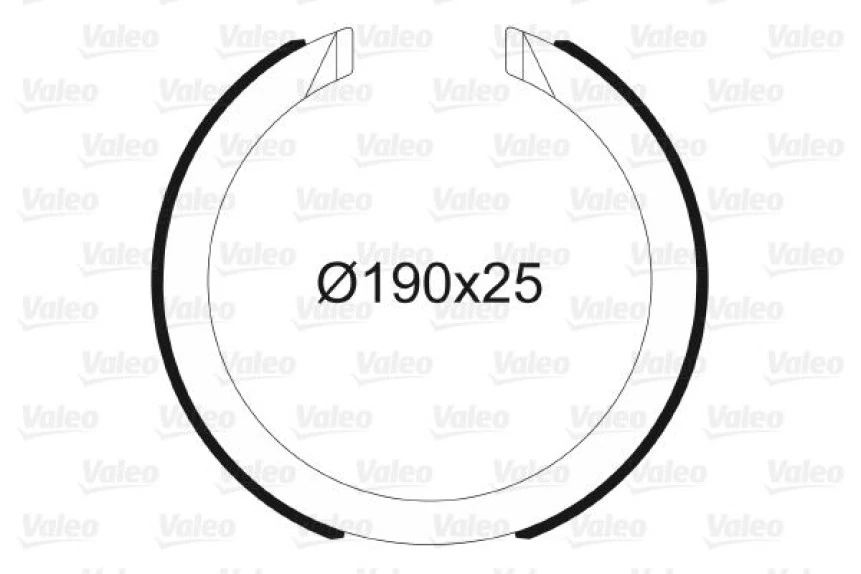 Mazda El Fren Balatası Pabuc Daewoo Rexton, Musso, CX-9, Ssangyong Actyon, Korando, Kyro - Valeo 564197