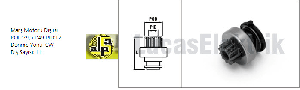 MARŞ DİŞLİSİ-BT CLİO/KANGO/MEGANE 1,9D -ZEN1058- - LUCAS-SDR1050