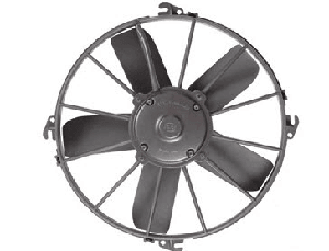 KOMPLE AKSİYEL FAN-12V 12'' GENİŞ ÜFLEÇ (5 KANAT)   5702412120001 - KORMAS-74316004