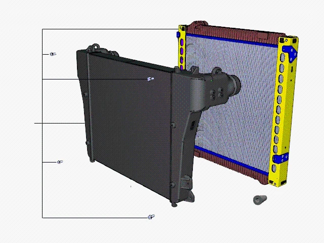 Av Radyator Komple - Radyator Komple - 7c46 8005 Ad