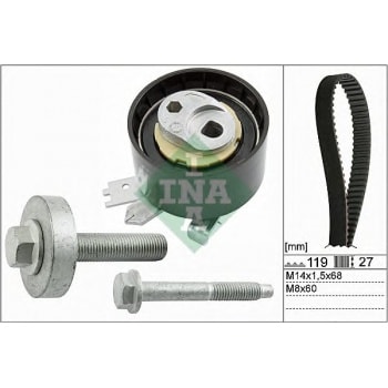 TRIGER SETI EURO 5 (119 DIS) RENAULT CLIO II KANGOO 01>MEGANE III 09>MEGANE IV 15> CLIO IV 12> DOKKE - INA 530060710