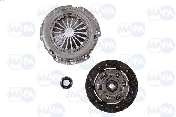 DEBRIYAJ SETI P307 PARTNER II PARTNER TEPE P207 P308 P206 C2 C3 C3 II BERLINGO (II III) C3 PLURIEL X - MAPA 022200 600