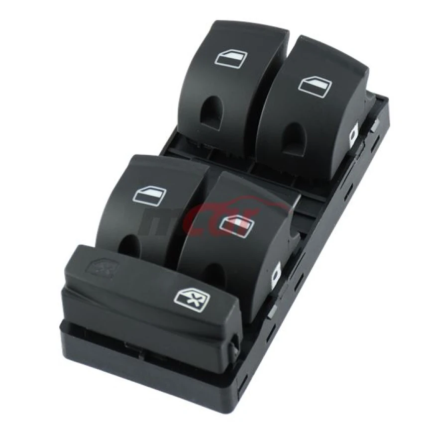 Vag Cam Acma Kapama Ve Emniyet Kilit Anahtarı Surucu Tarafı Dortlu A3 04>13 A6 05>11 Q7 07>11 - Kraw An-1504