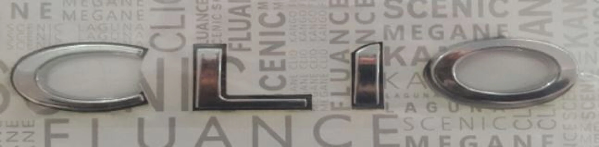 Renault Yazı Arka Clio IV - Mtj 5826