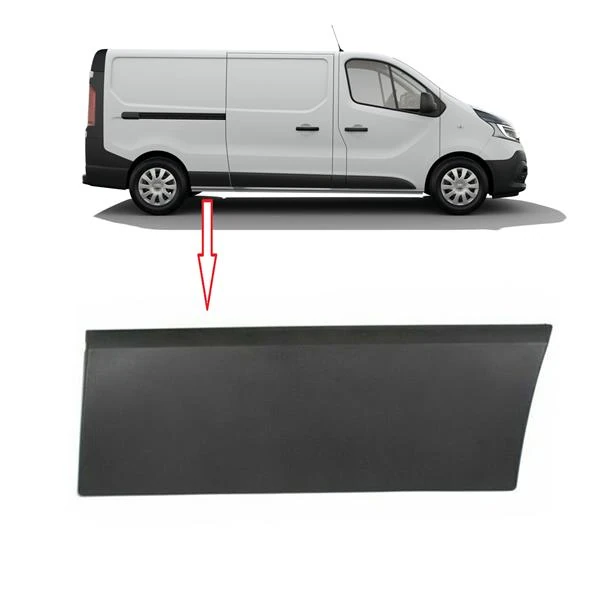 Renault Sag Arka Camurluk Bandı Renault Trafıc III Opel Vivaro B 14> - CM 11914