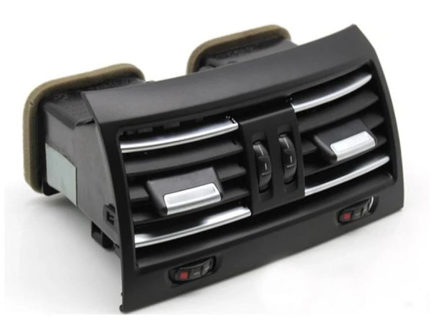 Bmw Bmw F10 LCI Klima Kalorıfer İzgarası Arka Komple Nikelajlı Siyah - Wenderparts Ba64229172344c