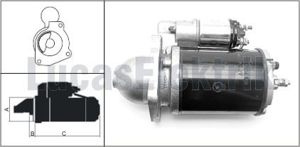 MARS MOTORU FORD CARGO M 127 - LUCAS 27553