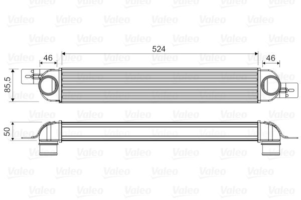 TURBO RADYATORU MERIVA A 03>10 Z13DT - VALEO 818661