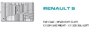 Unıversal Far Camı-Renault 9  Sol - Ayfar-C11205