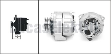 ALTERNATOR 24V 80A LEYLAND DAF MAN RENAULT - LUCAS LEA0366