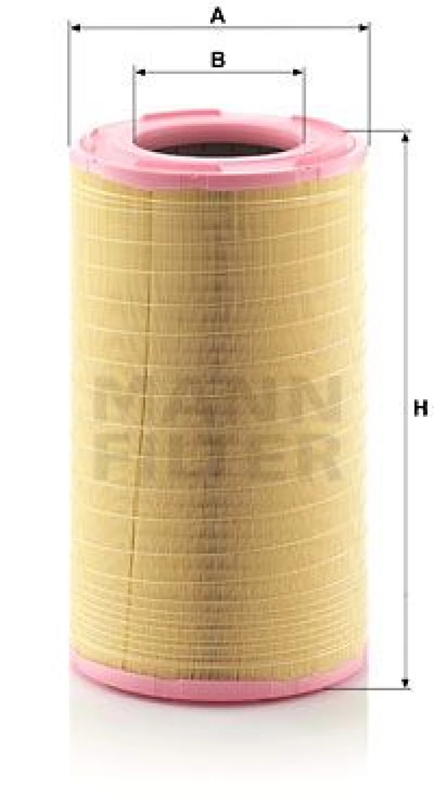 Scanıa Truck Hava Filtresi Scanıa 4 Seri C460-480-530/g460-480-530/l460-480-530-580/r500-R560-R580-R620 Ym. - Mann C301500/1