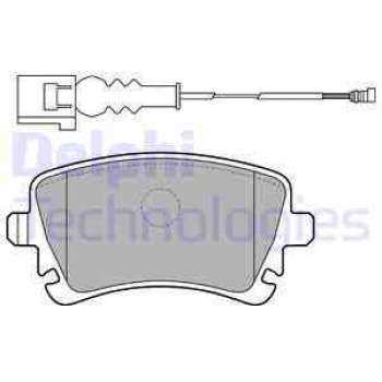 ARKA FREN BALATASI (FISLI) TRANSPORTER T5 / T6 1,9 / 2,0 / 2,5TDI 03> - DELPHI LP1911