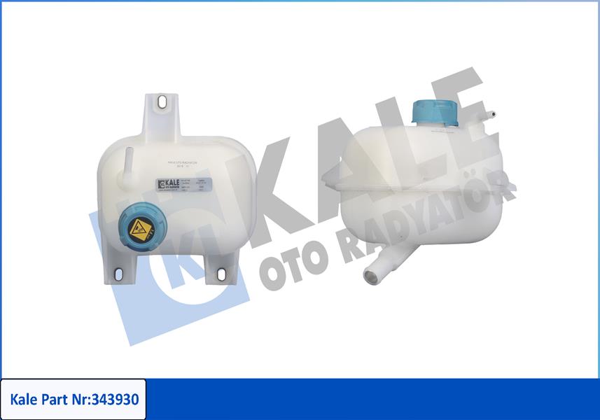 RADYATOR YEDEK SU DEPOSU DOBLO LINEA ALBEA PALIO 1.3 MJET - KALE 343930