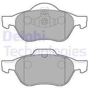 Renault On Fren Balatası Clio III 06>12 Megane II 03>08 Scenic II 03>08 Laguna III 07>15  1.4 1.5 DCI 1.6 1. - Delphi Lp2252