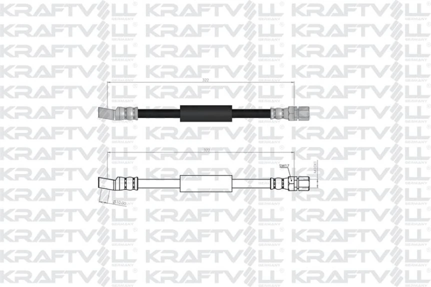 Opel On Fren Hortumu Vectra A 88 95 - Kraftvoll 07080889