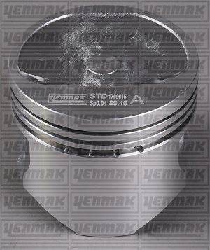 Fiat Motor Piston Segman Uno Palıo Siena 1,4 09 / 89> (80,50 Cap) - Yenmak 31-04303-000