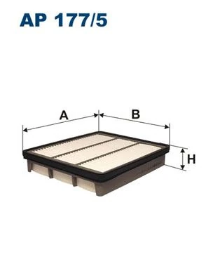 Hyundaı Hava Filtresi Hyundaı Terracan 2,5 Td 2,9 Crd 3,5i 6v 4wd (01 06) - Filtron Ap 177/5