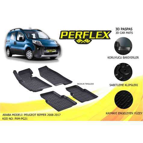 PASPAS 3D HAVUZLU X-MAT BIPPER 08>17 - PERFLEX PXM-PG21