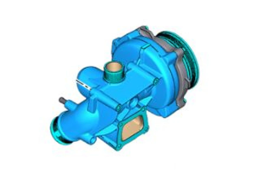 Ford Truck Devirdaım - Su Pompası Komple (sogutma Suyu) - Ford Cargo / 1842-1848-1850 F-Max Euro 6 - Orj-Fo Gc468b546bj