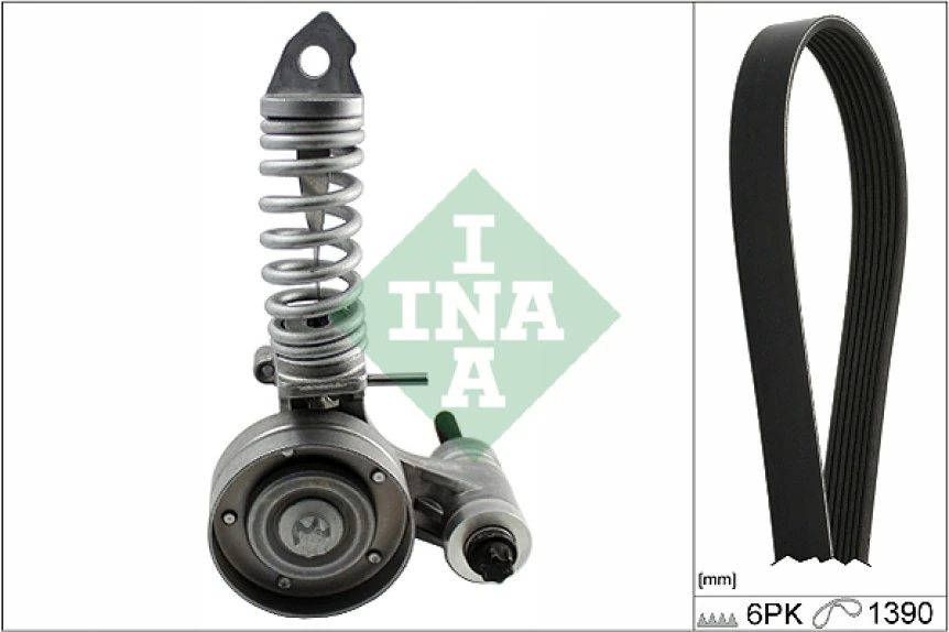 Opel V Kayıs Seti - Bilya + Kayıs Set - İna 529 0325 10