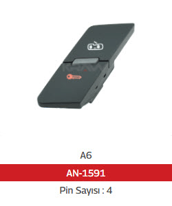 MERKEZİ KİLİT ANAHTARI A6 04-11 - MCAR-AN1591
