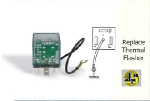 Unıversal Flaşör-12v Üniversal Tip Kablolu - Sanel-Ssf012
