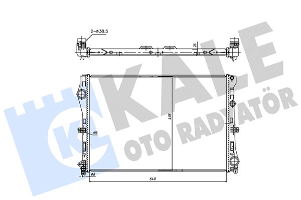 MOTOR SU RADYATORU W205 14> C205 16> A205 16> S205 14> W213 16> C238 17> A238 17> S213 16> - KALE 362250
