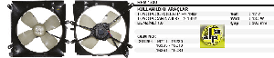 FAN MOTORU-TOYOTA COROLLA 93-99 - REMARK-RFM1700