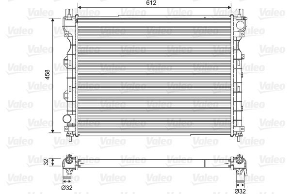 MOTOR SU RADYATORU (204D3,18K4F,25KV6) FREELANDER I L314 98>06 - VALEO 701567