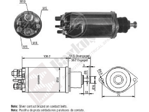MARŞ OTOMATİĞİ-DEL 24V 28MT JOHN DEERE İŞ MAKİNASI - ZM-812