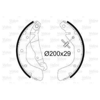 ARKA FREN BALATASI INCE TIP CORSA B ASTRA F - VALEO 562077