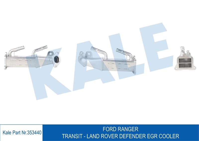 EGR SOGUTUCU BORUSU FORD RANGER 2.2 3.2TDCI 11=LAND ROVER DEFENDER L316, L31 - KALE 353440