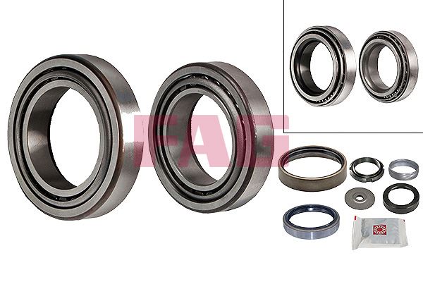 TEKER RULMANI ARKA W123 77>85 S123 77>85 C123 77>85 - FAG 713667520