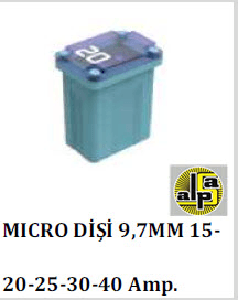 SİGORTA-MİCRO DİŞİ 30 AMP 10MM - MTA-M0404030