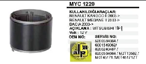 Unıversal Marş Yastığı+gövdesi-Mit 12v Kangoo II 2003->/megane II 2003->/dacıa 2003-> - Remark-Myc1220