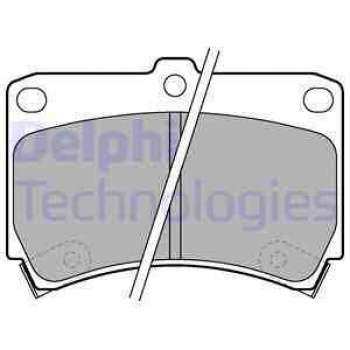 ON FREN BALATASI MAZDA 323 B6 KASA 1990 1996 KIA RIO 2000 2002 - DELPHI LP743