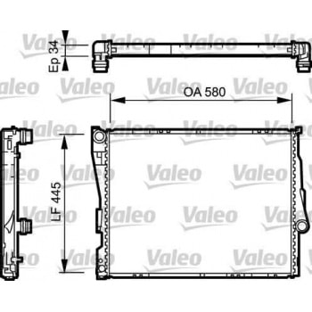 MOTOR SU RADYATORU OTM.SANZ. BMW E46 Z4 E85 M52 M54 M57 - VALEO 734276